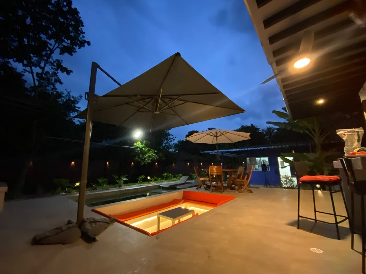 Lodging space for patients during treatment