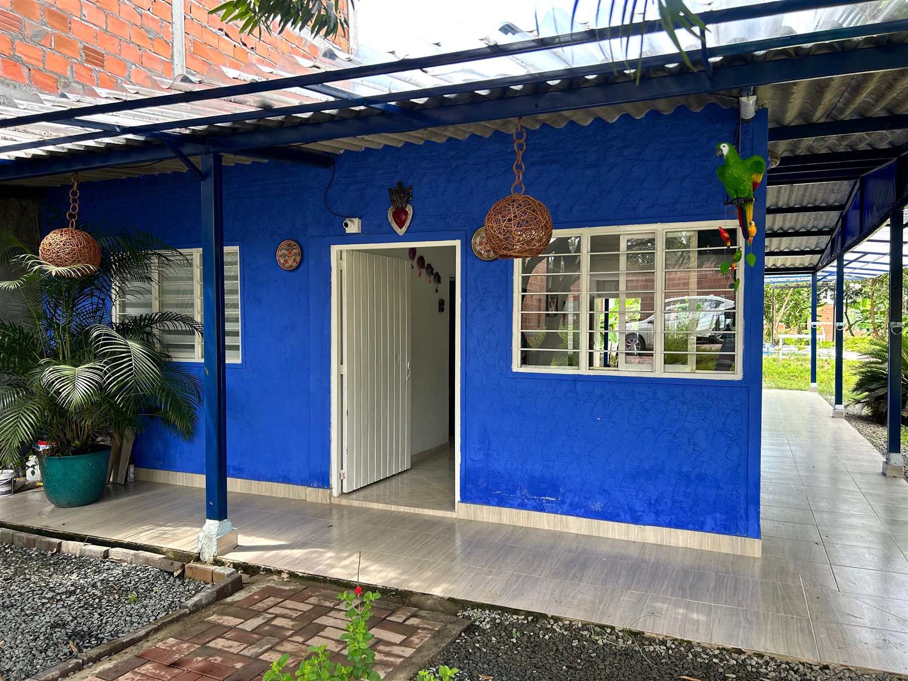 Comfortable lodging detail